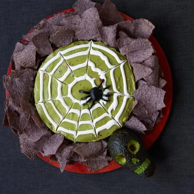 Spider Web Guacamole