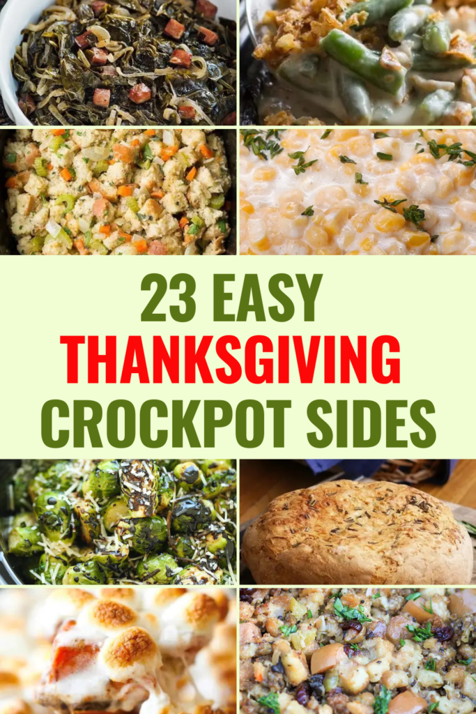 thanksgiving crockpot sides