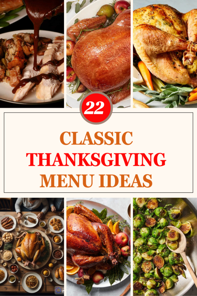 22 Classic Thanksgiving Menu Ideas