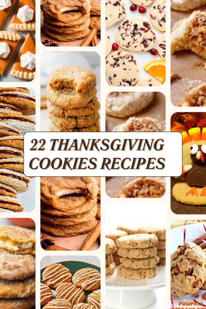 22 thanksgiving cookies recipes