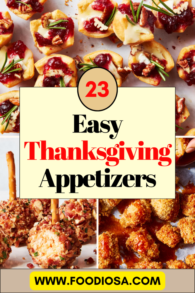 Easy Thanksgiving Appetizers