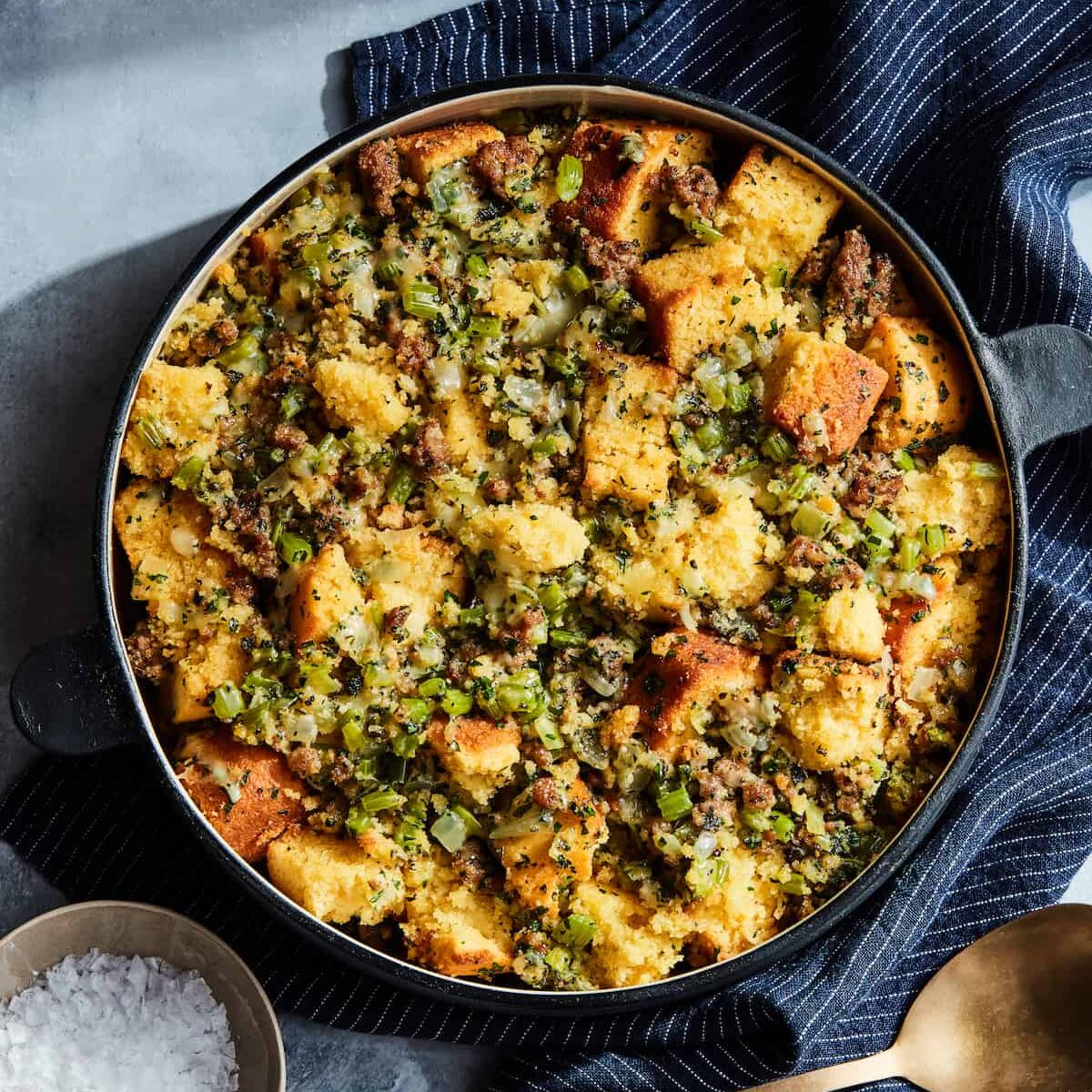 Cornbread Stuffing with Sausage