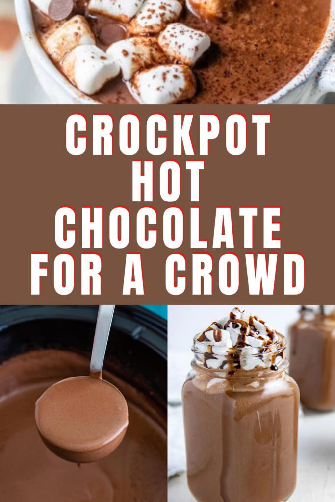 Crockpot Hot Chocolate for a crowd