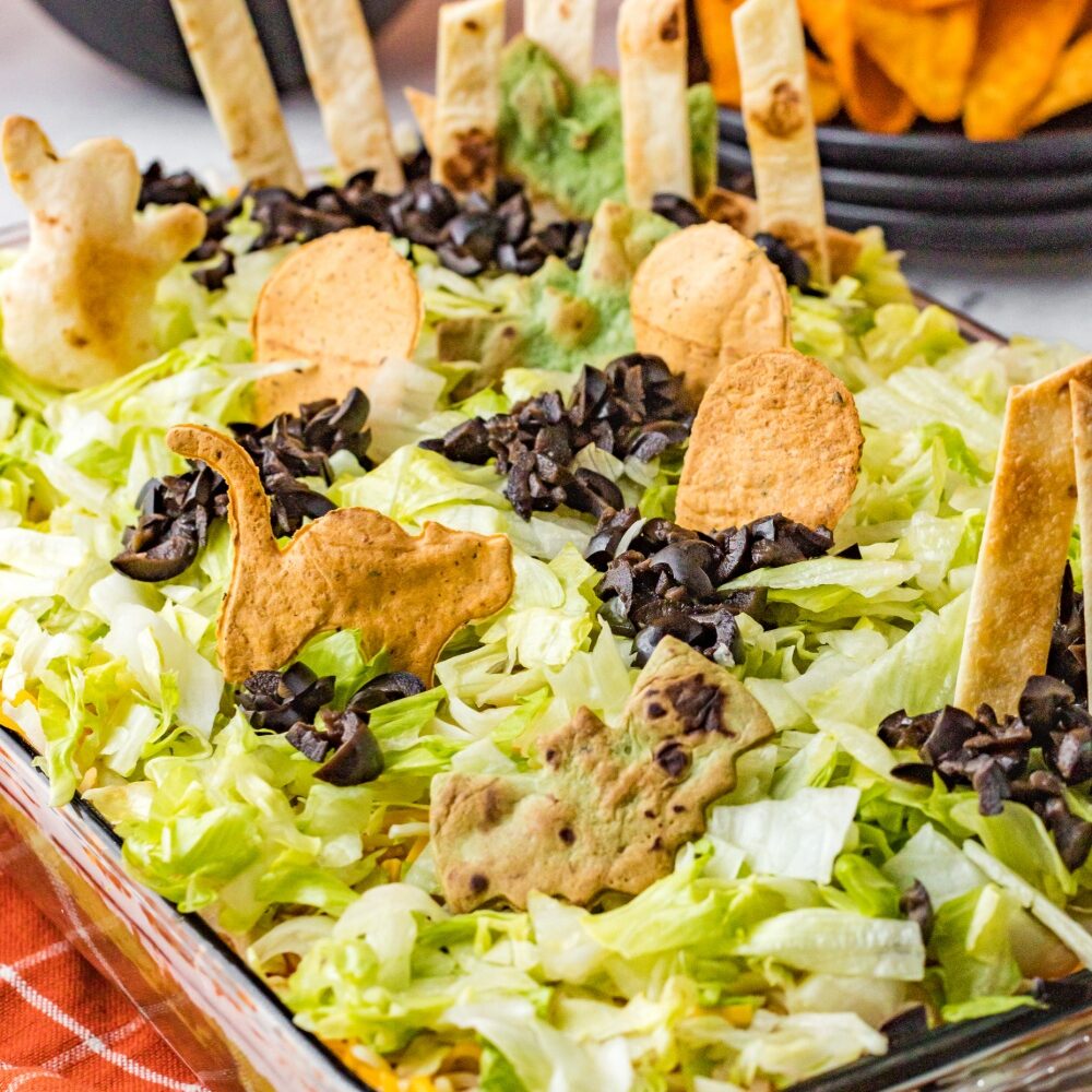 Graveyard Seven-Layer Dip