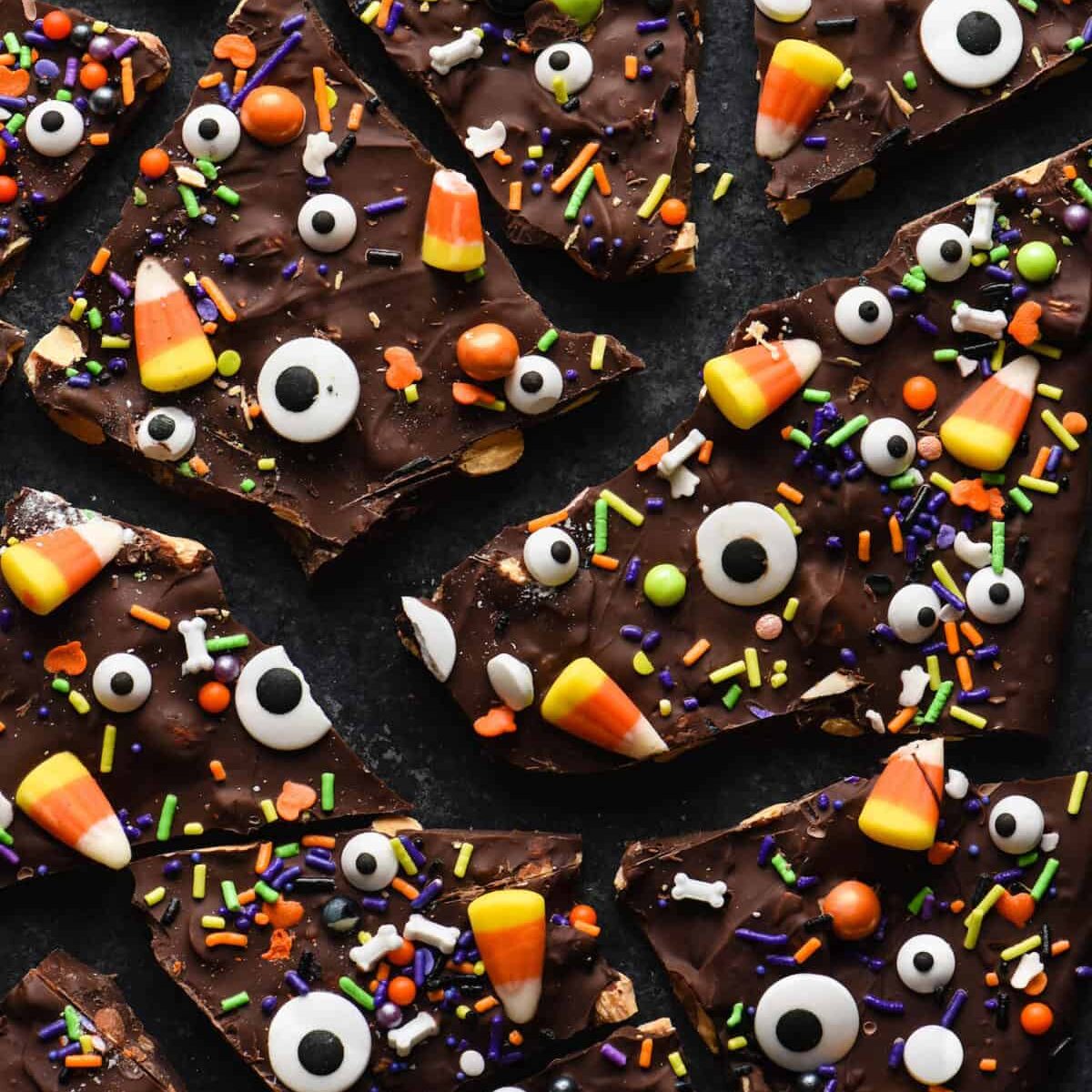 Halloween Candy Bark