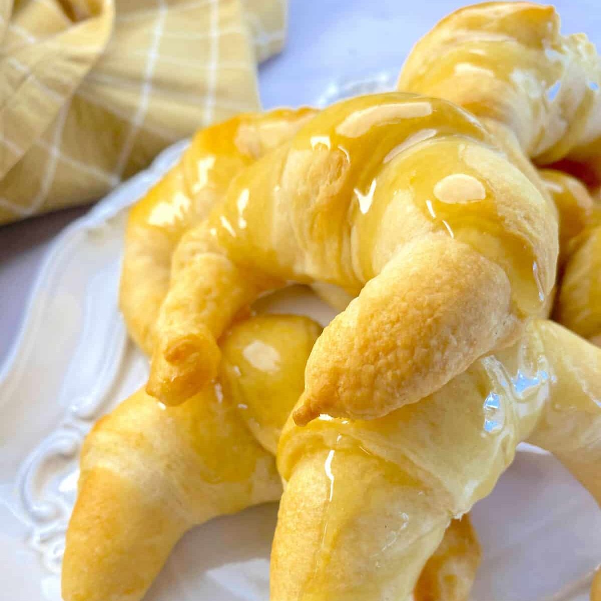 Honey Butter Crescent Rolls