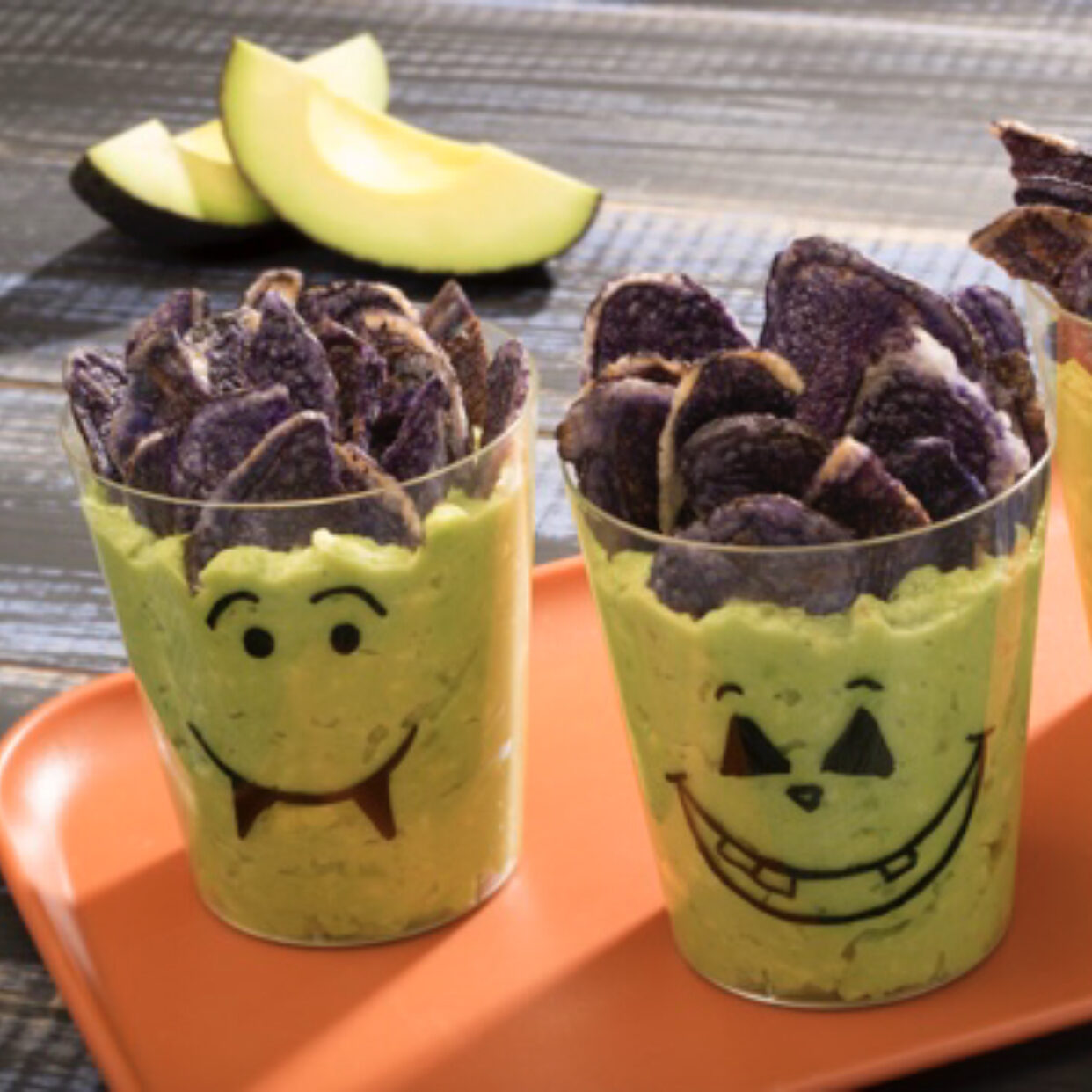 Zombie Guacamole Cups