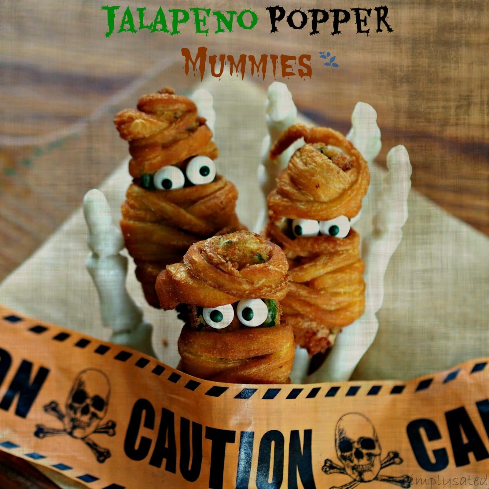 Jalapeño Popper Mummies