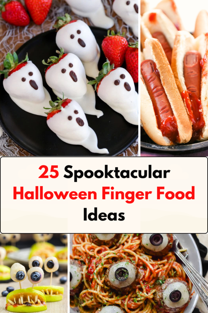 25 Spooktacular Halloween Finger Food Ideas