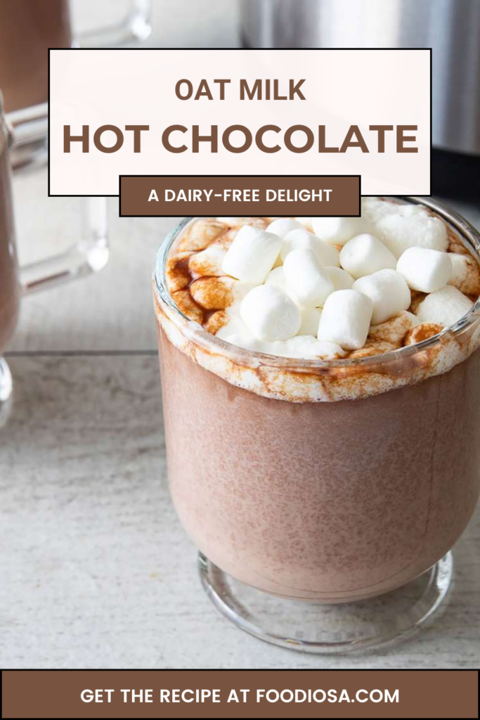 Oat Milk hot chocolate