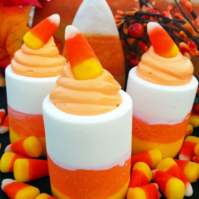 Candy Corn Edible Glasses