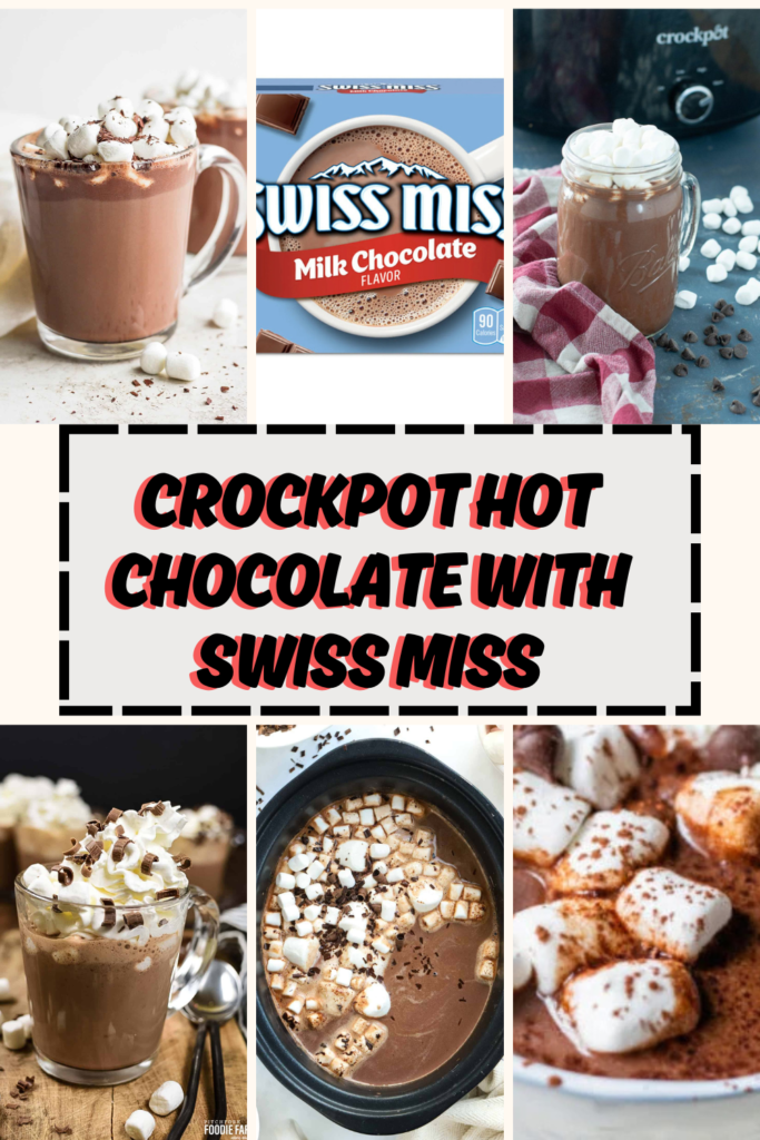 Crockpot Hot Chocolate with Swiss Miss