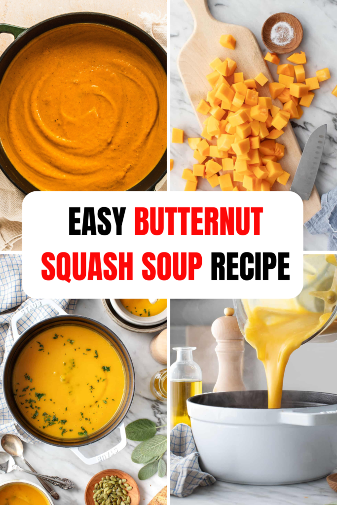 easy butternut squash soup recipe