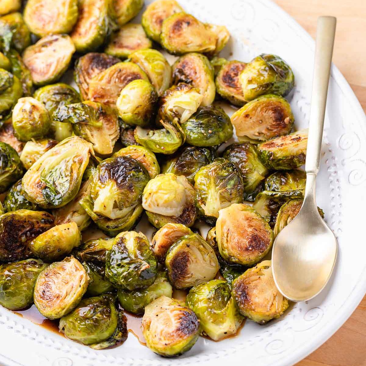 Honey Balsamic Brussels Sprouts