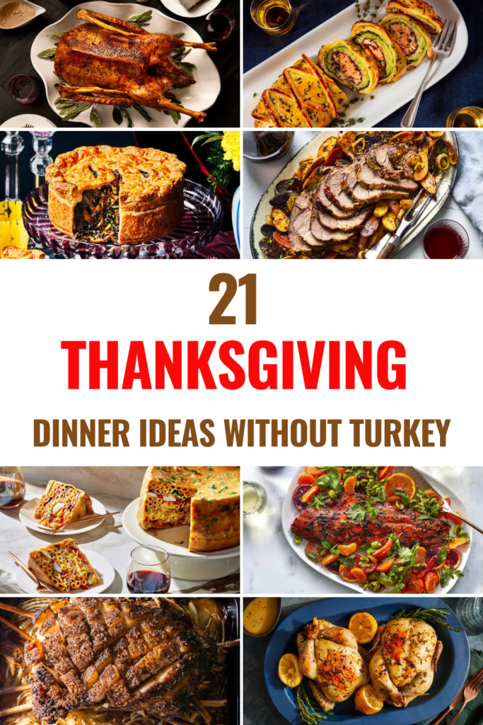 Thanksgiving dinner ideas without turkey