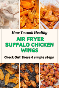 Healthy Air Fryer Buffalo Chicken Wings