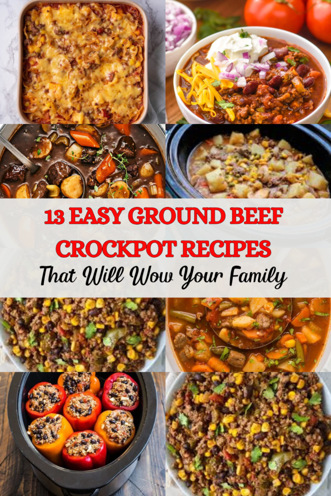 Ground beef crockpot recipes