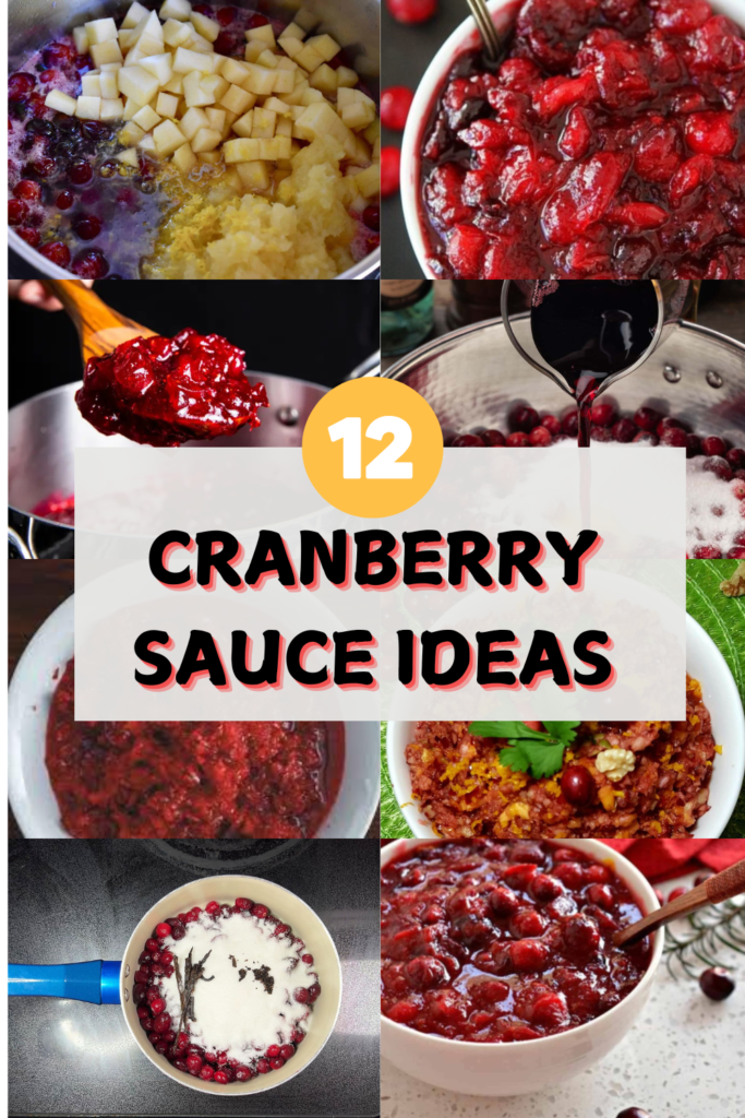 cranberry sauce ideas