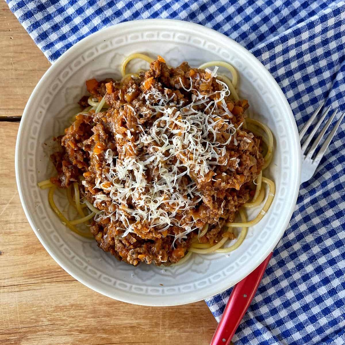 Classic Spaghetti Bolognese