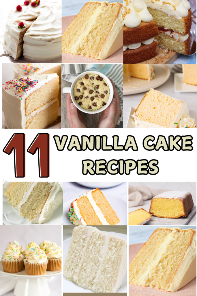 Vanilla Cake Recipes