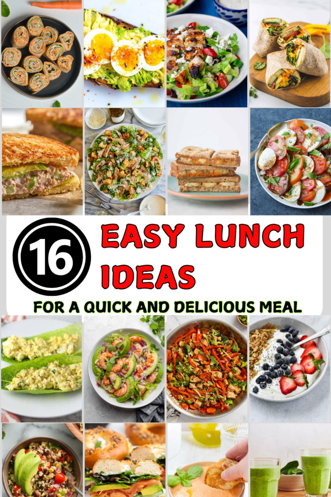 easy lunch ideas