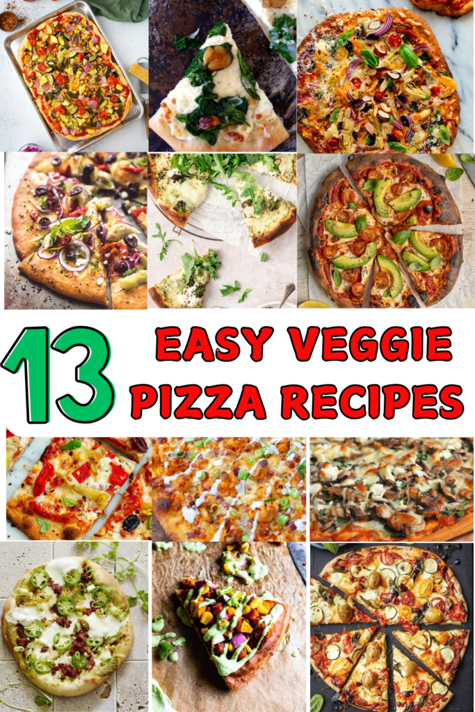 Easy Veggie Pizza Recipes